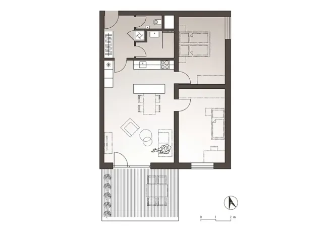 Prodej bytu 3+kk, Praha - Čimice, Fořtova, 79 m2