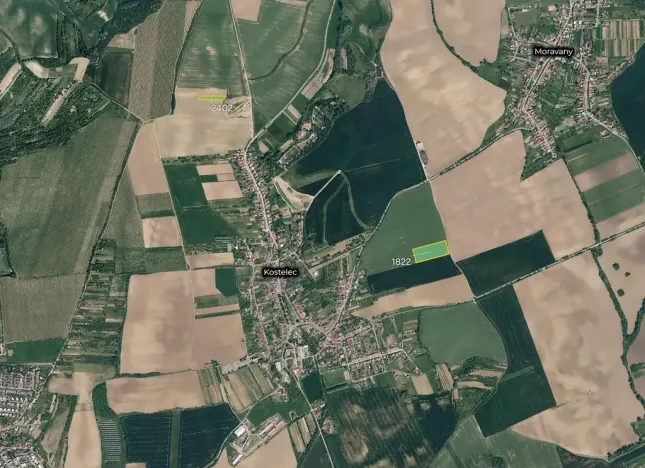 Prodej pole, Kostelec, 14542 m2