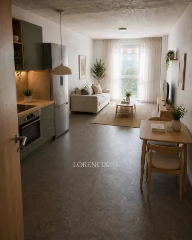 Pronájem bytu 2+kk, Veselí nad Moravou, náměstí Míru, 48 m2