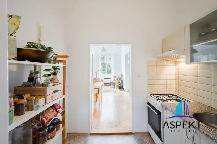 Pronájem bytu 2+1, Praha - Karlín, Vítkova, 50 m2
