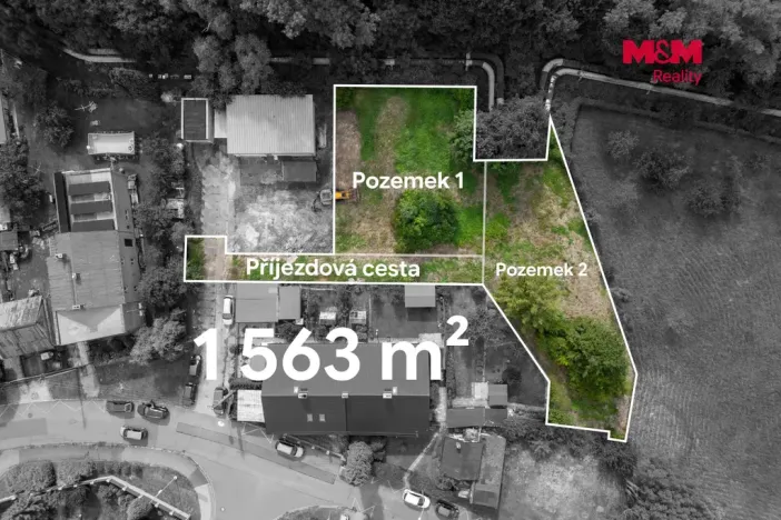 Prodej pozemku pro bydlení, Ostrava - Zábřeh, 652 m2