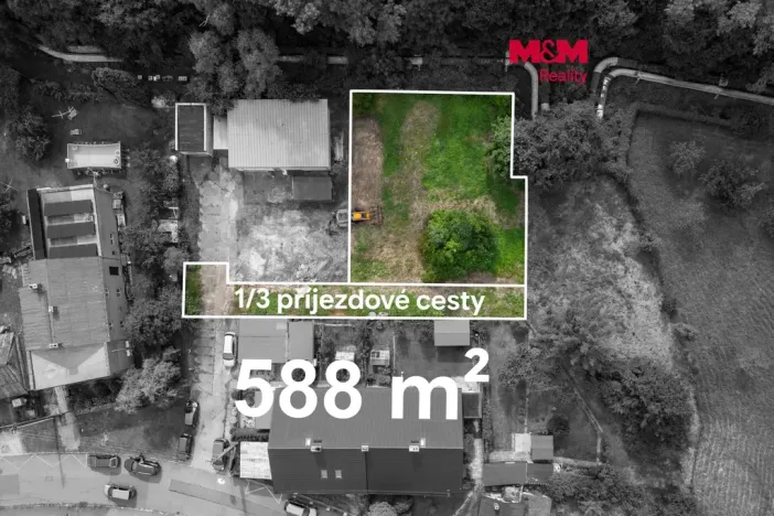 Prodej pozemku pro bydlení, Ostrava - Zábřeh, 588 m2