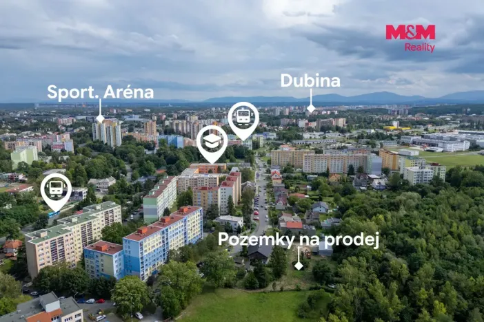 Prodej pozemku pro bydlení, Ostrava - Zábřeh, 1432 m2