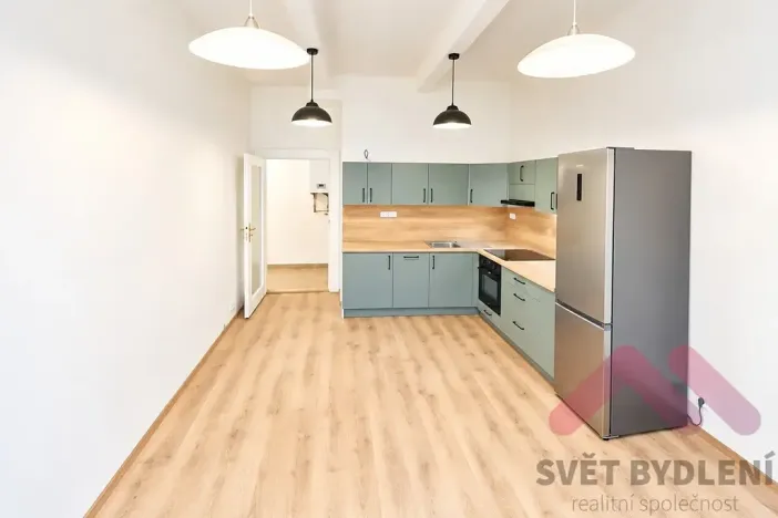 Pronájem bytu 2+kk, Praha - Vršovice, Slovinská, 45 m2