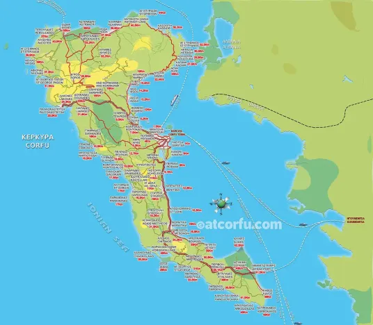 Prodej rodinného domu, Ypsos, Korfu, Jónské Ostrovy, Řecko, 320 m2