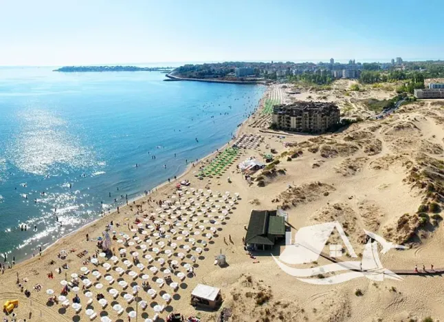 Prodej bytu 1+kk, Nesebar, Bulharsko, 35 m2