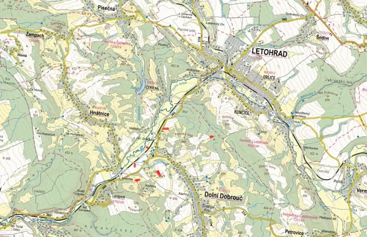 Prodej pole, Dolní Dobrouč, 23339 m2