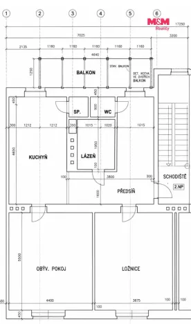 Prodej bytu 2+1, České Budějovice - České Budějovice 5, Ledenická, 72 m2