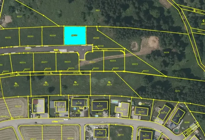 Prodej komerčního pozemku, Srubec, 550 m2