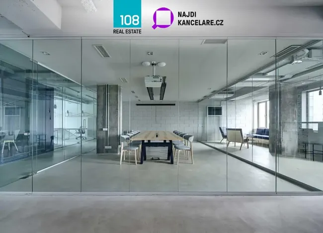 Pronájem kanceláře, Praha - Holešovice, Dělnická, 840 m2