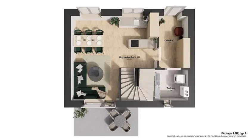 Prodej rodinného domu, Smiřice, Cukrovarská, 95 m2