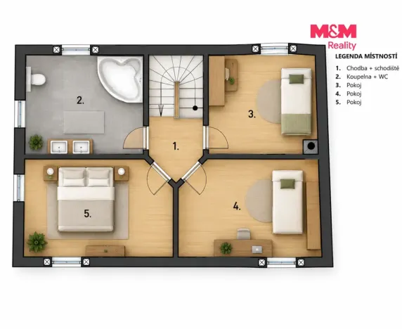 Prodej rodinného domu, Hluboká nad Vltavou, Munická, 125 m2