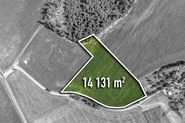 Prodej pole, Helvíkovice, 14131 m2