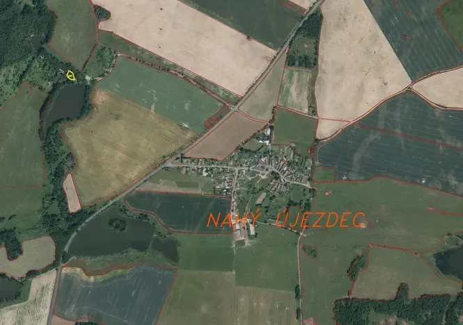 Prodej pozemku, Chodský Újezd - Nahý Újezdec, 1046 m2