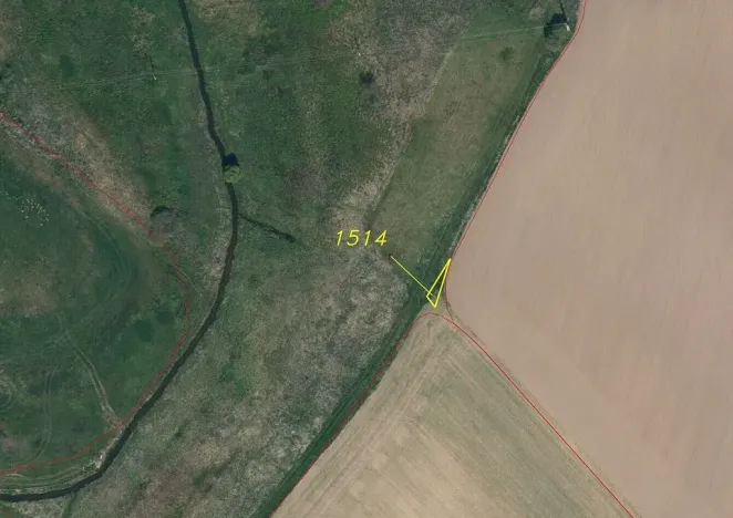 Prodej pole, Horní Cerekev, 409 m2