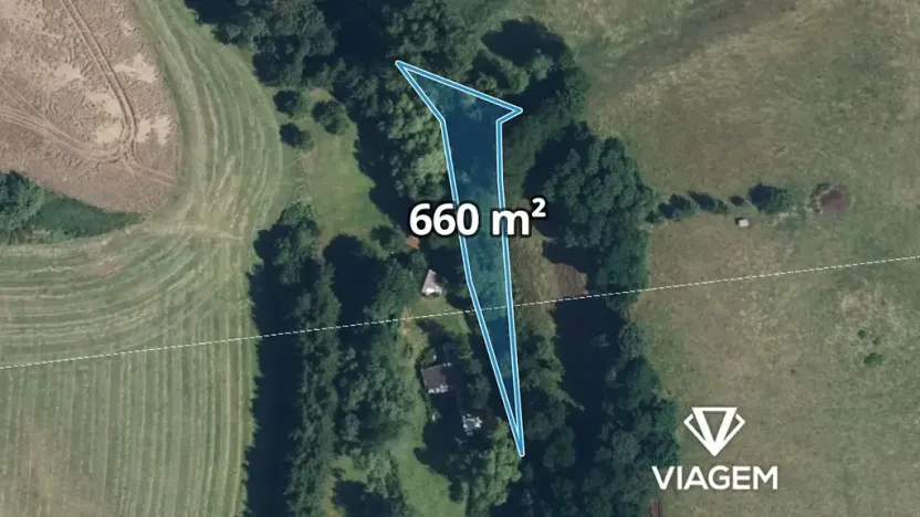 Prodej pole, Dolní Kalná, 660 m2