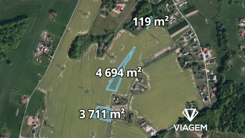 Prodej podílu pole, Dobrá, 710 m2