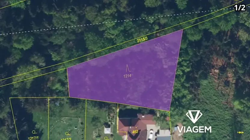 Prodej podílu zahrady, Nové Město nad Metují, 1284 m2