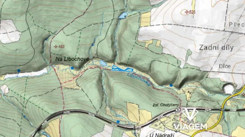 Prodej podílu zahrady, Vitín, 691 m2
