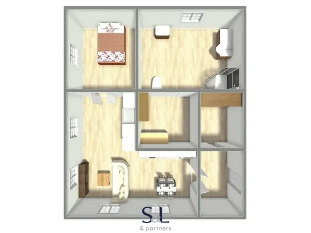 Pronájem bytu 2+kk, Nový Bor, Tř. T. G. Masaryka, 56 m2