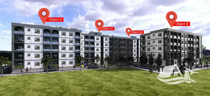 Prodej bytu 1+kk, Golem, Albánie, 44 m2