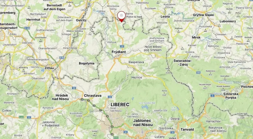 Prodej pole, Semily, 357 m2