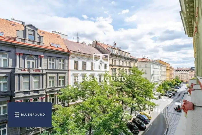 Pronájem bytu 2+kk, Praha - Vinohrady, Sázavská, 42 m2