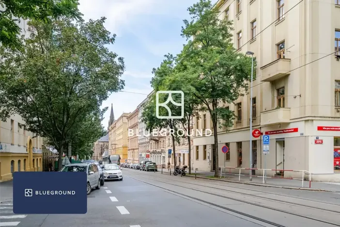Pronájem bytu 2+kk, Praha - Vinohrady, Sázavská, 42 m2