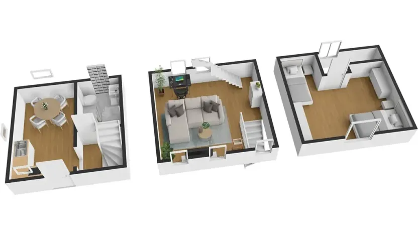 Pronájem chaty, Horoměřice, U Potůčku, 56 m2