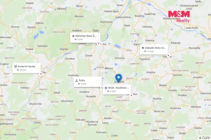 Pronájem rodinného domu, Bukovník, 90 m2