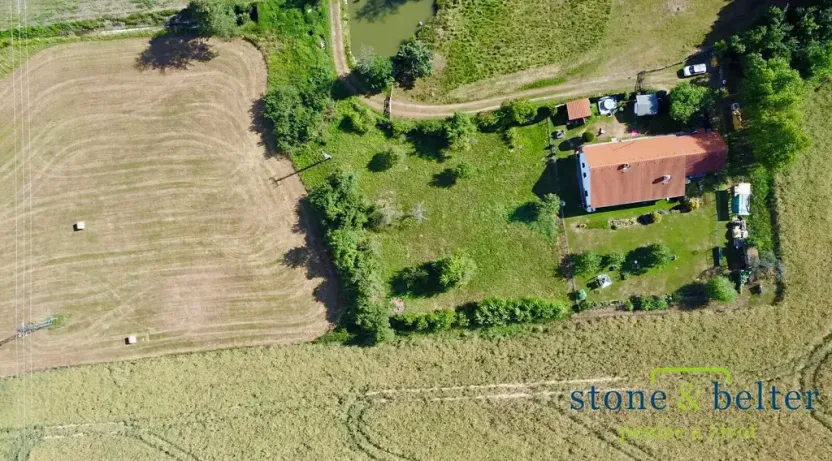 Prodej zahrady, Bystřice, 1636 m2