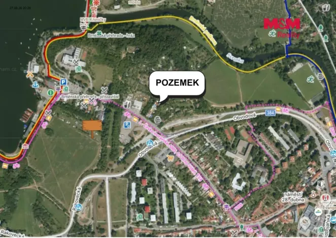 Prodej pozemku pro bydlení, Brno, Přístavní, 1573 m2