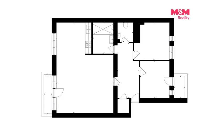 Prodej bytu 3+kk, Hradec Králové, Resslova, 92 m2