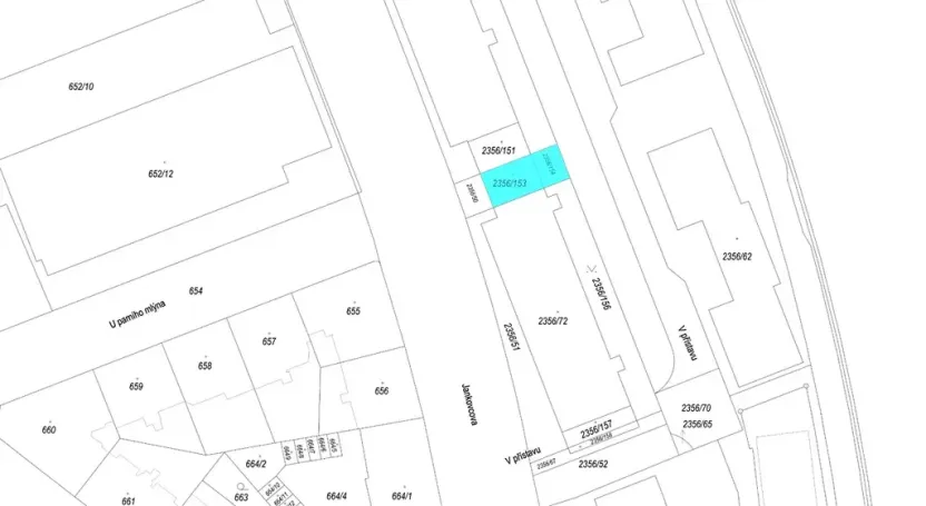 Prodej pozemku, Praha - Holešovice, Jankovcova, 160 m2