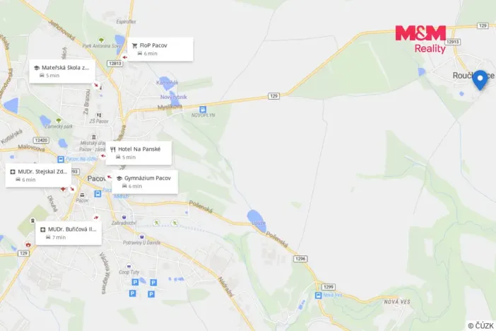 Prodej bytu 4+1, Pacov - Roučkovice, 102 m2