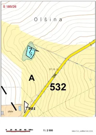 Prodej lesa, Čáslavsko, 1359 m2