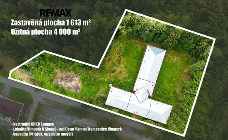 Prodej ubytování, Vimperk, 4000 m2