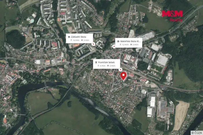Prodej bytu 3+1, Klášterec nad Ohří - Miřetice u Klášterce nad Ohří, Václava Řezáče, 64 m2