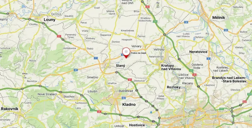 Prodej pole, Želenice, 1121 m2