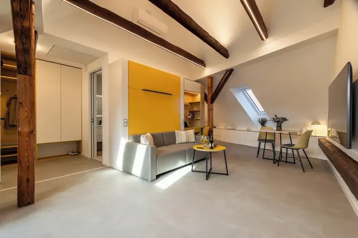 Pronájem atypického bytu, Litomyšl, Šmilovského, 42 m2