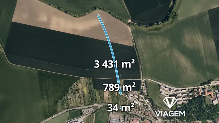 Prodej podílu pole, Bučovice, 1418 m2