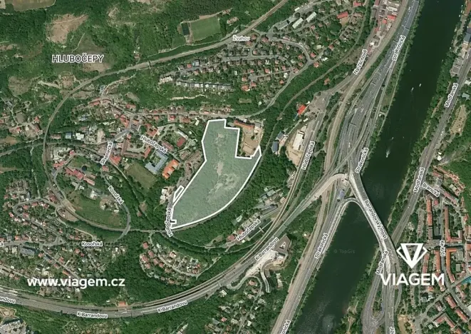 Prodej podílu pole, Praha - Hlubočepy, 969 m2
