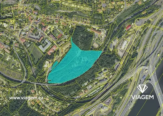 Prodej podílu pole, Praha - Hlubočepy, 969 m2