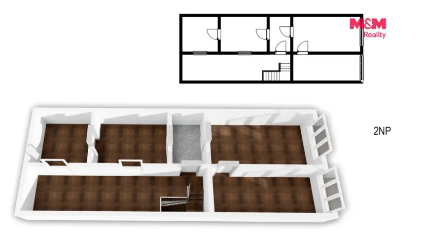 Prodej rodinného domu, Nezamyslice, gen. Svobody, 144 m2