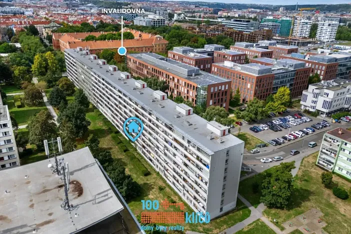 Prodej bytu 3+1, Praha - Karlín, Molákova, 63 m2