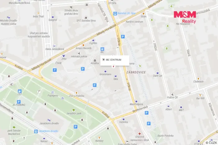 Prodej obchodního prostoru, Brno - Zábrdovice, 46 m2