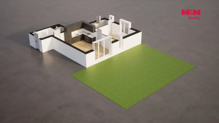 Prodej bytu 2+kk, Praha - Bohnice, Pekařova, 49 m2