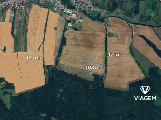 Prodej podílu pole, Nedachlebice, 2156 m2