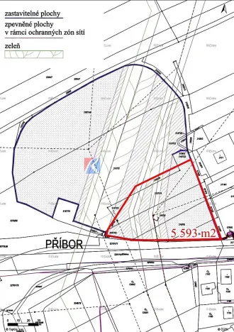 Prodej komerčního pozemku, Příbor, Jičínská, 23788 m2