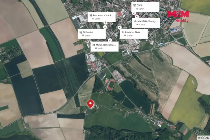 Prodej pozemku pro bydlení, Dobruška - Mělčany, 1087 m2